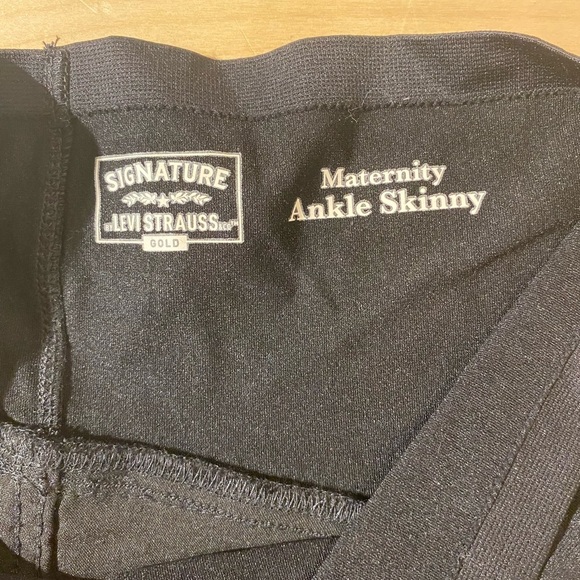 Signature by Levi Strauss Maternity Ankle Skinny Pants XL (AB) - Picture 7 of 11